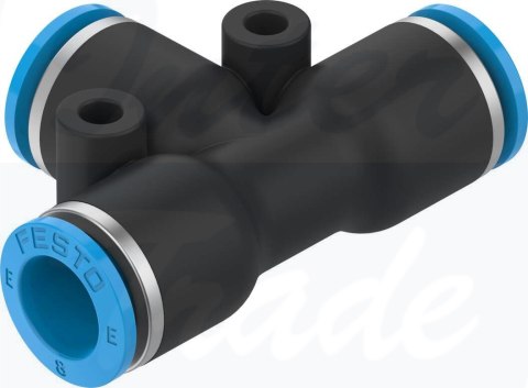 [NPQE-T-Q8-E-F1A-P10] {8158802} Łącznik wtykowy T