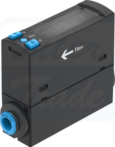 [SFAH-1U-Q6S-PNLK-PNVBA-M8] {8158418} Czujnik przepływu