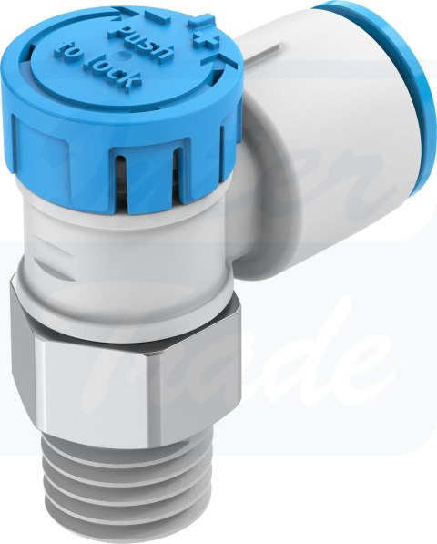 [VFOE-LE-T-R14-Q10-F1A] {8157635} Zawór dławiąco-zwrotny