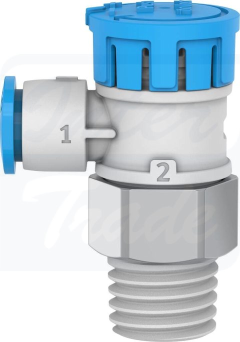 [VFOE-LE-T-R14-Q6-F1A] {8157637} Zawór dławiąco-zwrotny