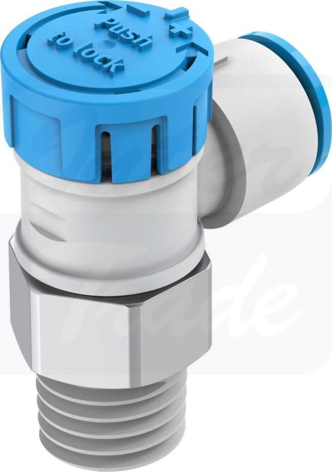 [VFOE-LE-T-R14-Q8-F1A] {8157636} Zawór dławiąco-zwrotny