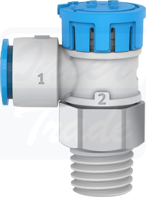 [VFOE-LE-T-R14-Q8-F1A] {8157636} Zawór dławiąco-zwrotny