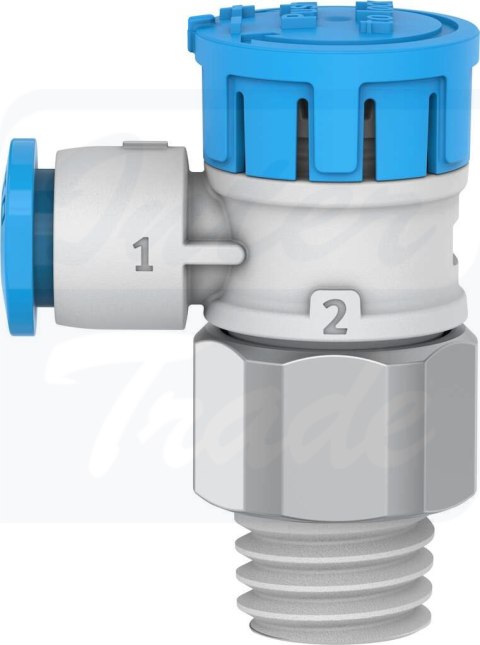[VFOE-LE-T-R18-Q4-F1A] {8157640} Zawór dławiąco-zwrotny