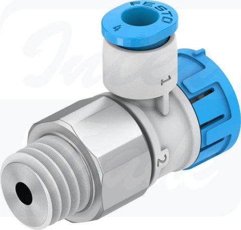 [VFOE-LE-T-R18-Q4-F1A] {8157640} Zawór dławiąco-zwrotny