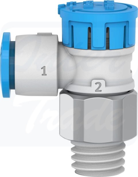 [VFOE-LE-T-R18-Q6-F1A] {8157639} Zawór dławiąco-zwrotny