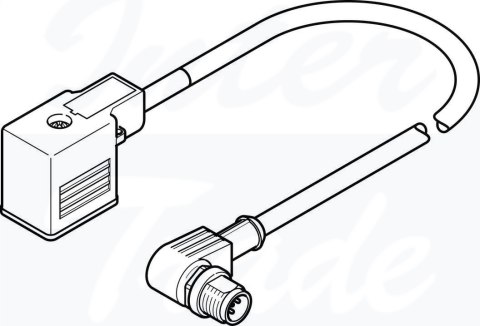 [NEBV-B2W3F-P-K-0.6-N-M12W3] {3679774} Kabel łączący