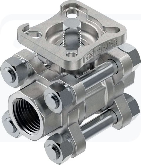 [VZBE-1/2-T-63-T-2-F0304-V15V15] {4809117} Zawór kulowy